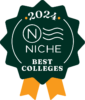 niche best colleges badge 2024