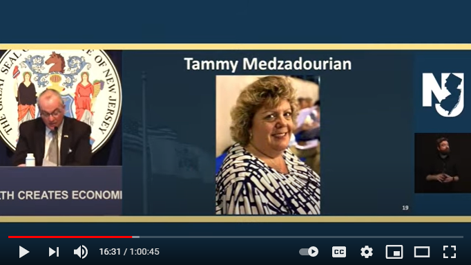 Governor Murphy Honoring Tammy Medzadourian