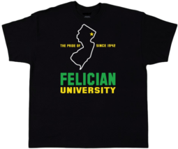 Felician University T-Shirt mock up 