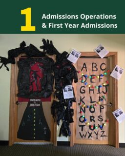 It’s that time of the year again.. 👏 🎄 

It’s time for our #GoldenFalcons to vote for their FAVORITE DOOR! The staff put in a LOT of time, hard work, and creativity into this years holiday door competition. It’s your turn to choose the winner in the comments below. 🚪 ❄️ 🎁 

Voting will be open from now until Monday, December 8th at 12:00 PM. 

_____
#FelicianUniversity #Holidays #FelicianStudents #GoldenFalcon #Door #Decoration #Holiday