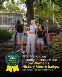 As we kick off Women’s History Month at Felician, this badge will appear on all related content throughout March as we celebrate the leadership, impact, and lasting contributions of women across our University community.

__________
#FelicianUniversity #WomensHistoryMonth #FelicianFamily #FelicianStudents #GoldenFalcons #WomensLeadership #Women #WomenInHistory