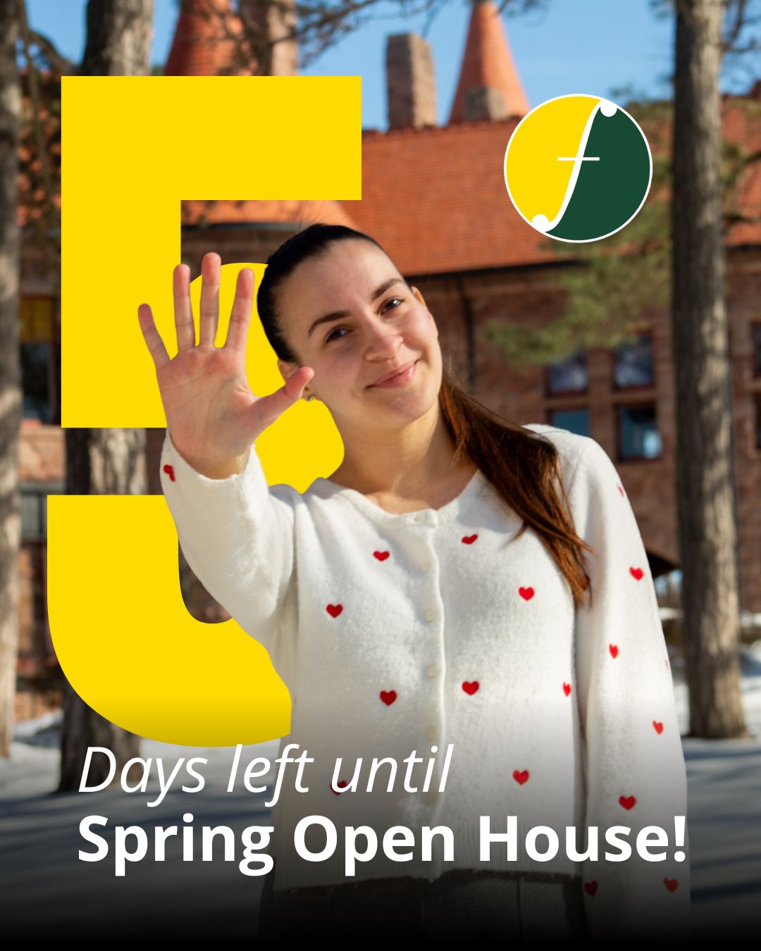 We're in the final stretch, #GoldenFalcons! We are just 5 days away from our Spring Open House! 👏 🦅

Join us Sunday, March 15th on our beautiful Rutherford campus and see what life is like as a #GoldenFalcon. You'll have the opportunity to tour campus, meet our faculty, connect with current students, and explore the programs that will shape your future. This is your chance to picture yourself here, don’t miss it!

You can register right now and secure your spot using the link in our bio! ☝️

_________
#FelicianUniversity #FelicianStudents #GoldenFalcons #OpenHouse #SpringOpenHouse #RutherfordNJ
