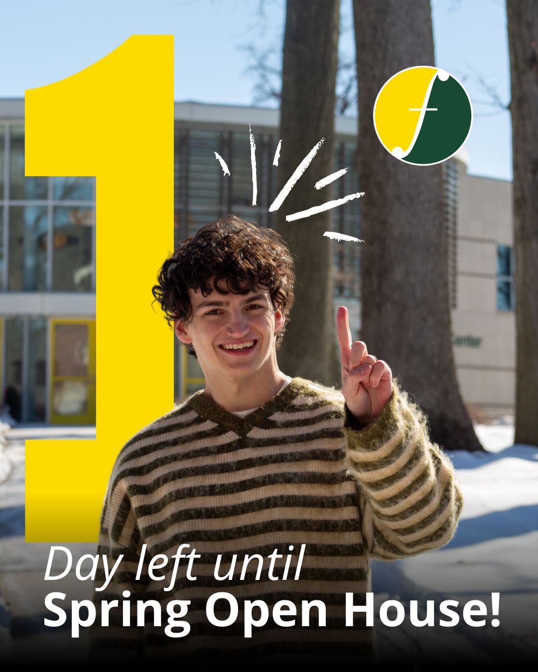 We cannot wait to see you on campus tomorrow for our #SpringOpenHouse! 👏🦅 

Tomorrow you’ll get the chance to step onto our Rutherford campus, meet the people who make Felician special, and explore the programs that will shape your future. Come see what life is like as a #GoldenFalcon.

You can register right now and secure your spot using the link in our bio! ☝️

_________
#FelicianUniversity #FelicianStudents #GoldenFalcons #OpenHouse