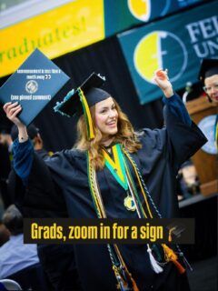 Commencement is right around the corner! 🎓

_______
#felicianuniversity #graduation #classof2026 #commencement #godenfalcon #protectthenest