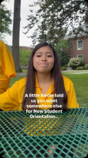 Consider this your sign to change your mind! 🦅😉

If you’ve already committed somewhere else, don’t worry. There’s still time to make the switch and become a #GoldenFalcon. New Student Orientation is just getting started, and we’d love to welcome you to the Felician Family. 

Register today using the link in our bio! 👆

________
#felicianuniversity #felicianstudents #goldenfalcons #collegelife