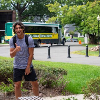 Another Monday on campus! 👏 📚 

This week is a fresh chance to show up for your goals! Our students are making the most of every moment this semester. You've got this, #GoldenFalcons! 🦅 
_________________________________
#FelicianUniversity #FelicianStudents #FelicianFalcons #MondayMotivation