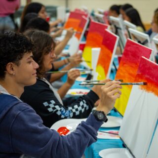 Last night we celebrated Hispanic Heritage Month with a little paint and a lot of creativity! 🎨✨

Our #GoldenFalcons came together for Paint Night, and they did not disappoint! 👏🎨 And we’re just getting started! Keep an eye on your email for more Hispanic Heritage Month events happening on and off campus. 👀

_________
#HispanicHeritageMonth #FelicianUniversity #GoldenFalcons #HispanicServingInstitution