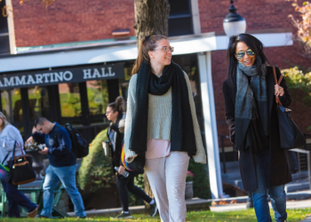 Students in front of Sammartino