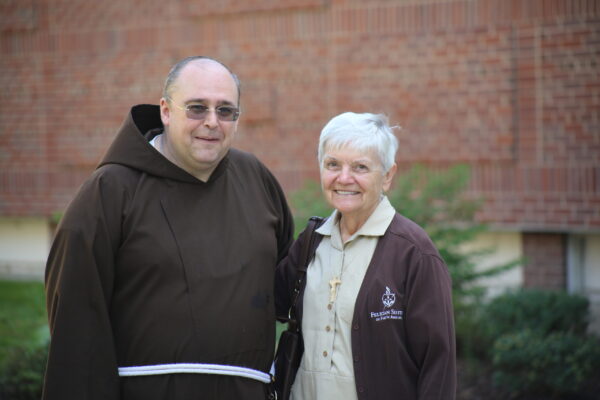 Fr. Tom Franks and Sr. Aquinas Szott