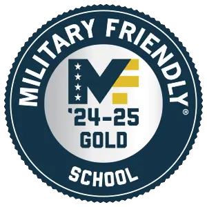 Military friendly school 24-25 gold