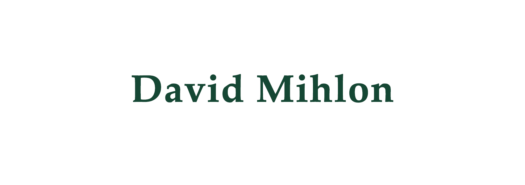 David Mihlon