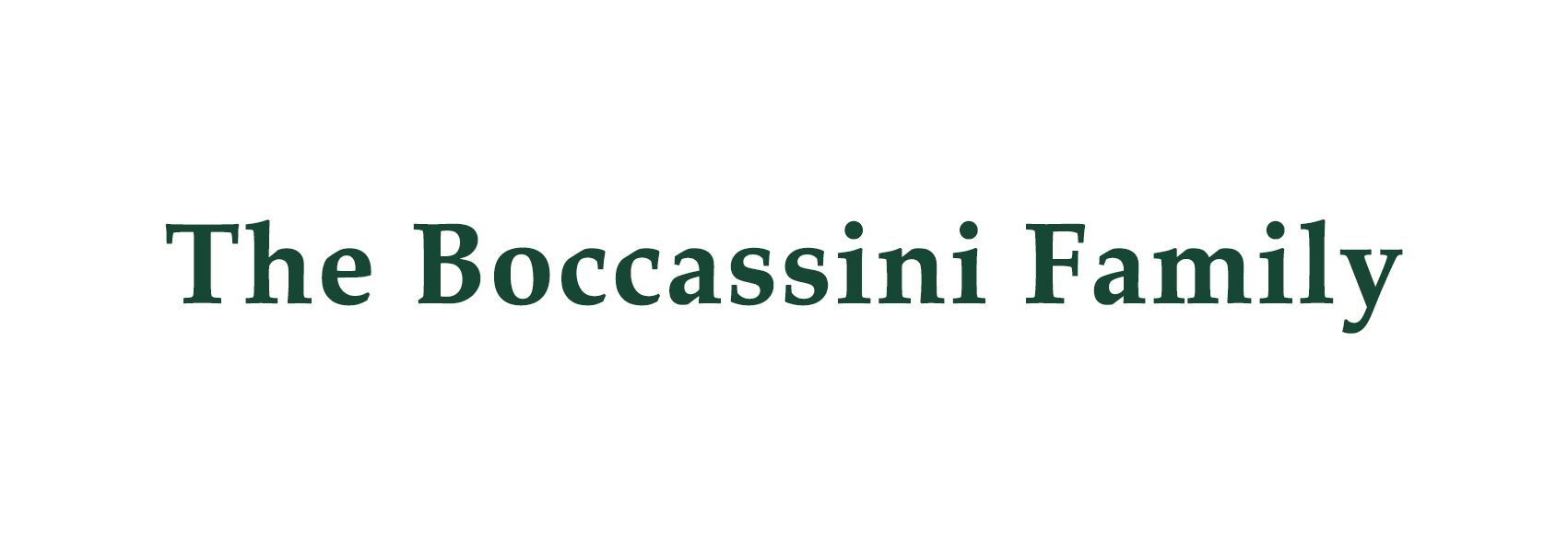 The Boccassini Family