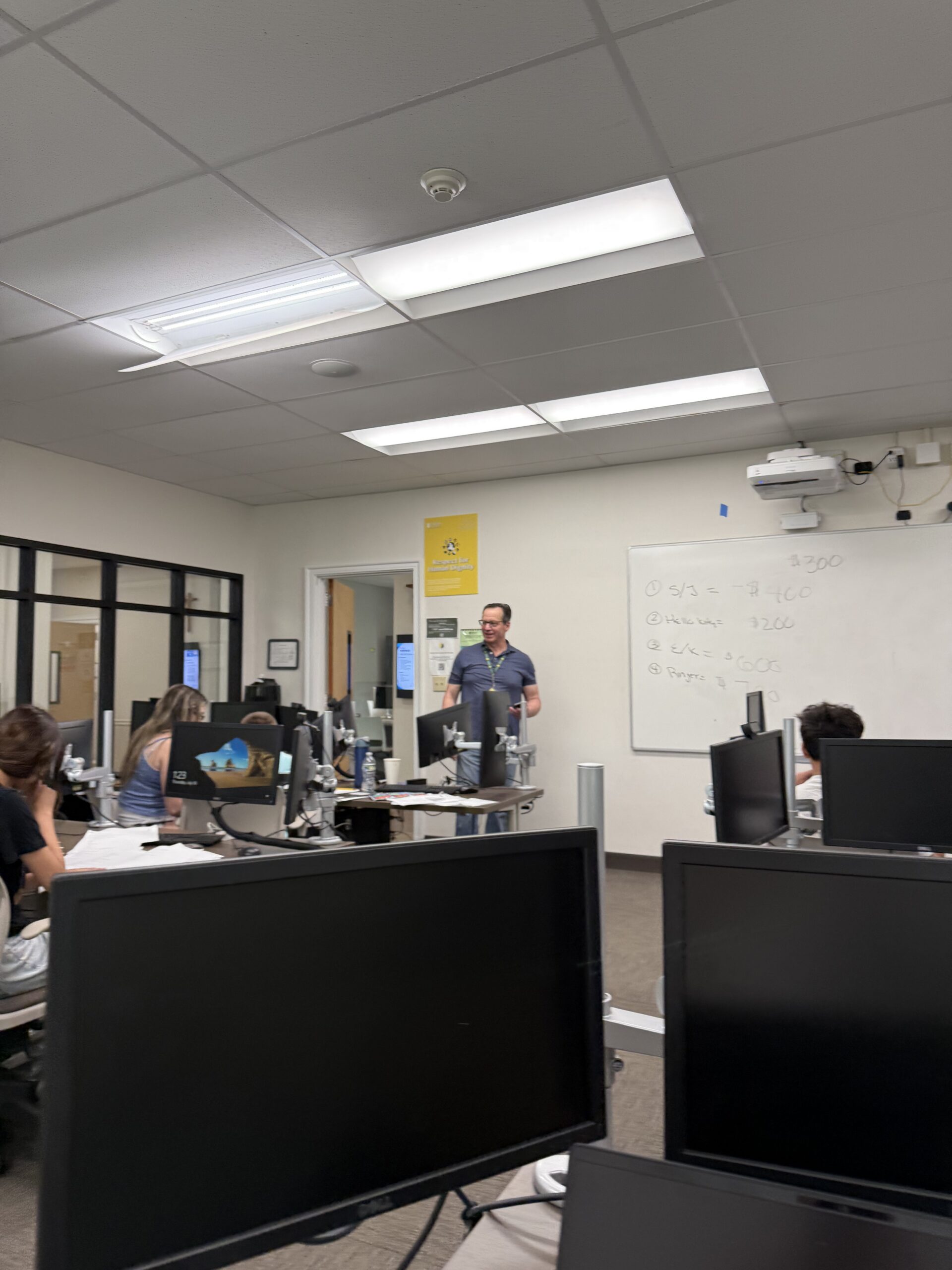 summer academy students in investing class 3