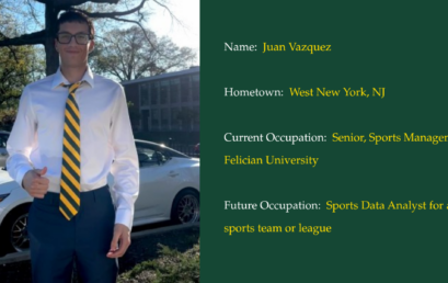 STUDENT PROFILE: Senior Juan Vazquez Has an Ambitious Game Plan